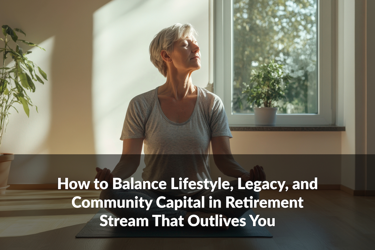 Explore strategies for finding balance in retirement by aligning your lifestyle, legacy, and community goals.